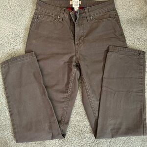 Women's Straight Leg Flannel Lined Jeans